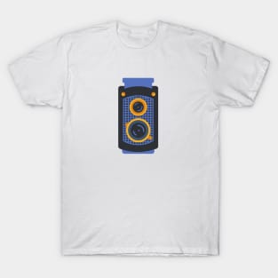 Whimsical retro TLR camera T-Shirt